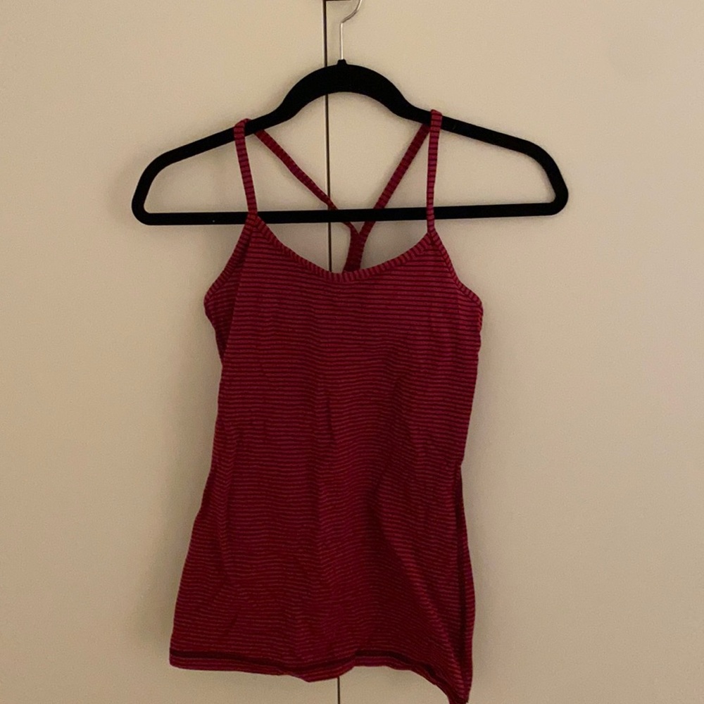 Lululemon stripes top CUPS